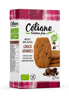 Les Recettes de Céliane Biscuits petit dejeuner sans gluten bio 150g - 1704